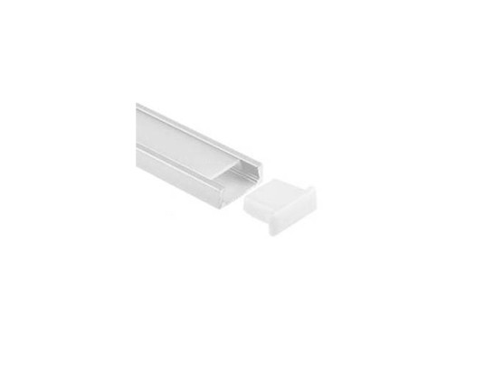 ALUMINIUM PROFILE KIT-2M-FLAT-EP 6MM