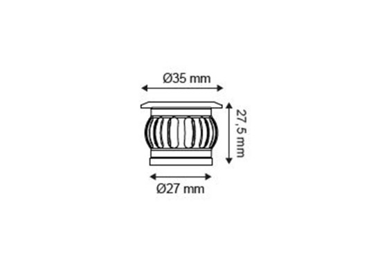 ANDROMEDE RECESSED 316L 4000K 12V