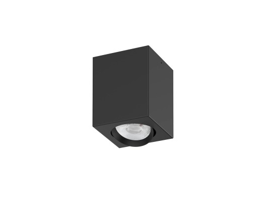 SURFACE SQUARE 10W-3CCT-IP20-DIM-BLACK