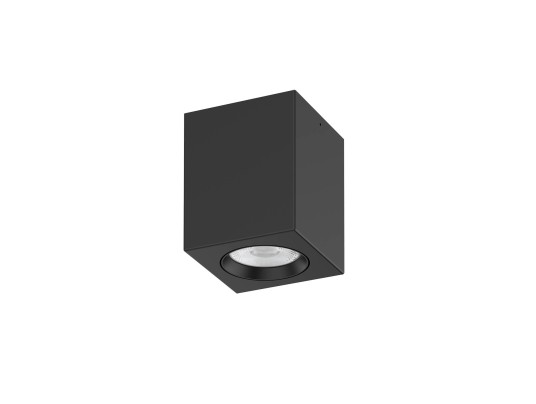 SURFACE SQUARE 10W-3CCT-IP20-DIM-BLACK