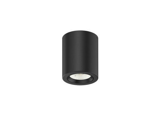 SURFACE ROUND 10W-3CCT-IP20-DIM-BLACK