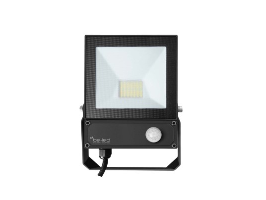 FLOODLIGHT-50W-3000K-IP65-BLACK-IR SENSOR