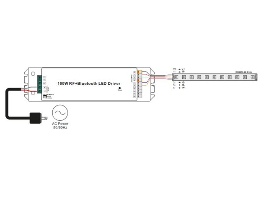 DRIVER BLUETOOTH-96W-4CH-24V